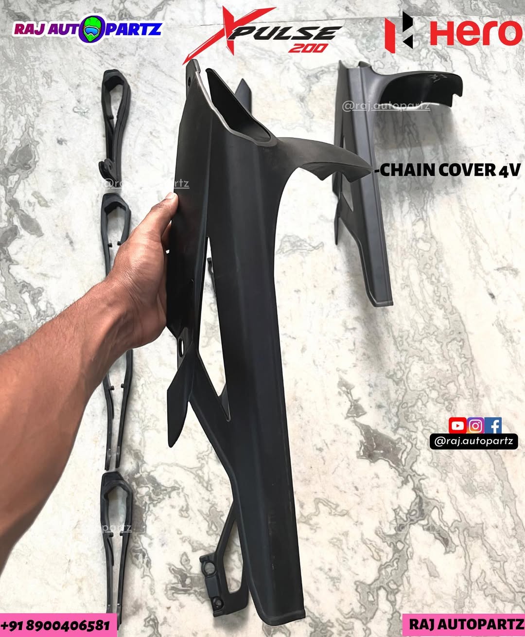 HERO XPULSE 200 4V CHAIN COVER – RAJ AUTOPARTZ
