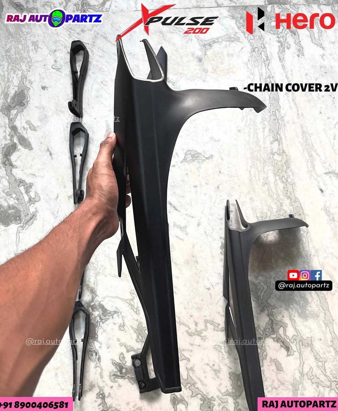 HERO XPULSE 200 2V CHAIN COVER – RAJ AUTOPARTZ