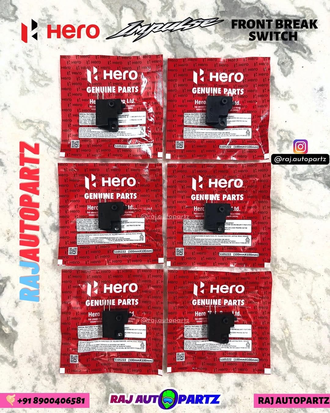 HERO IMPULSE FRONT BRAKE SWITCH