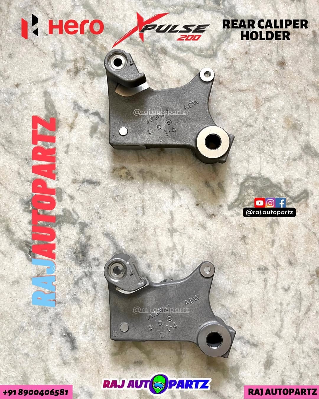 HERO XPULSE 200 REAR CALIPER HOLDER