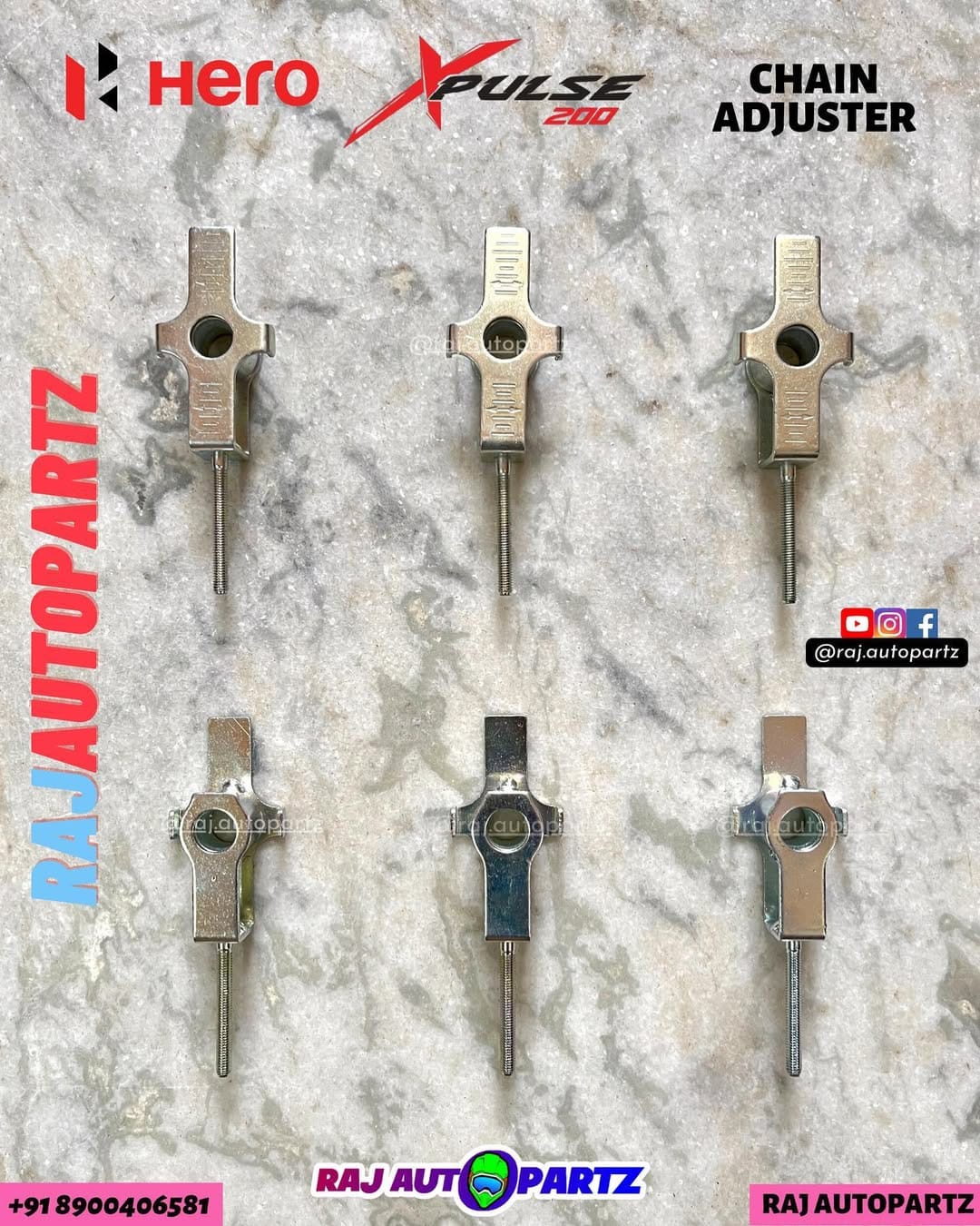 HERO XPULSE 200 CHAIN ADJUSTER
